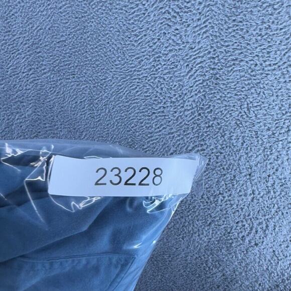 Vintage Sweater Polo Shirt Men's XL Blue Popover Mob Collared Crest Preppy 90s - Picture 10 of 10